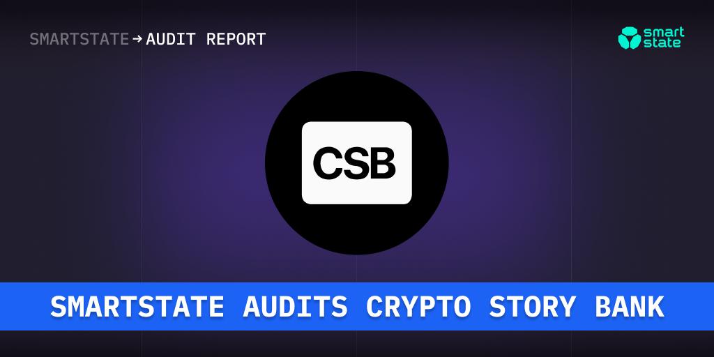 SmartState Audits Crypto Story Bank