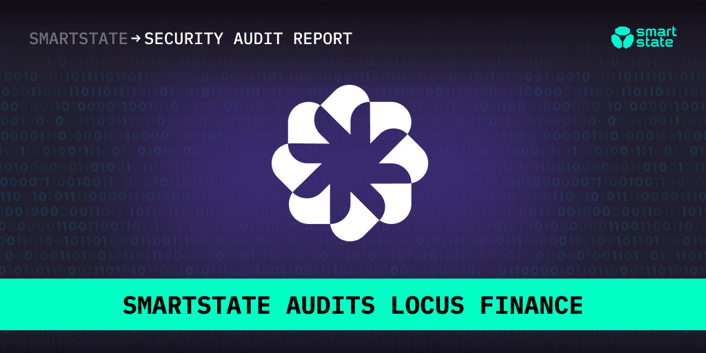 Locus Finance smart contract security audit by SmartState